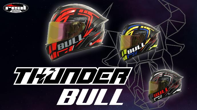 หมวกกันน็อค Thunder Bull