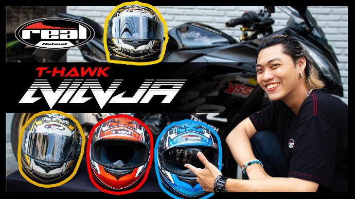 หมวกกันน็อค T-Hawk Ninja [Review]