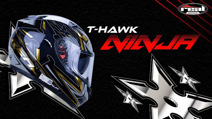 หมวกกันน็อค T-Hawk Ninja