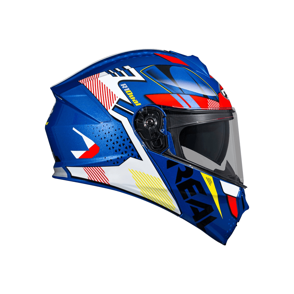 หมวกกันน็อค Atlas R1 Dual สีเงิน-เทา