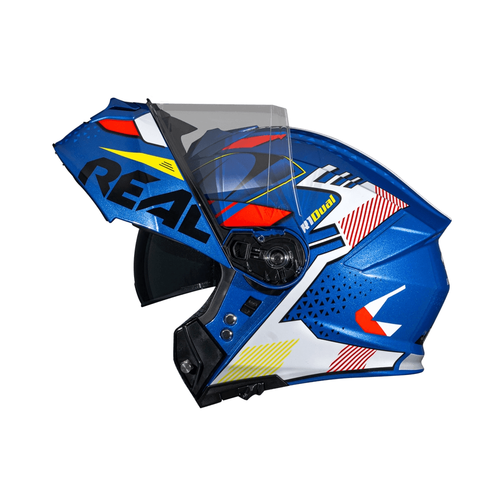 หมวกกันน็อค Atlas R1 Dual สีเงิน-เทา