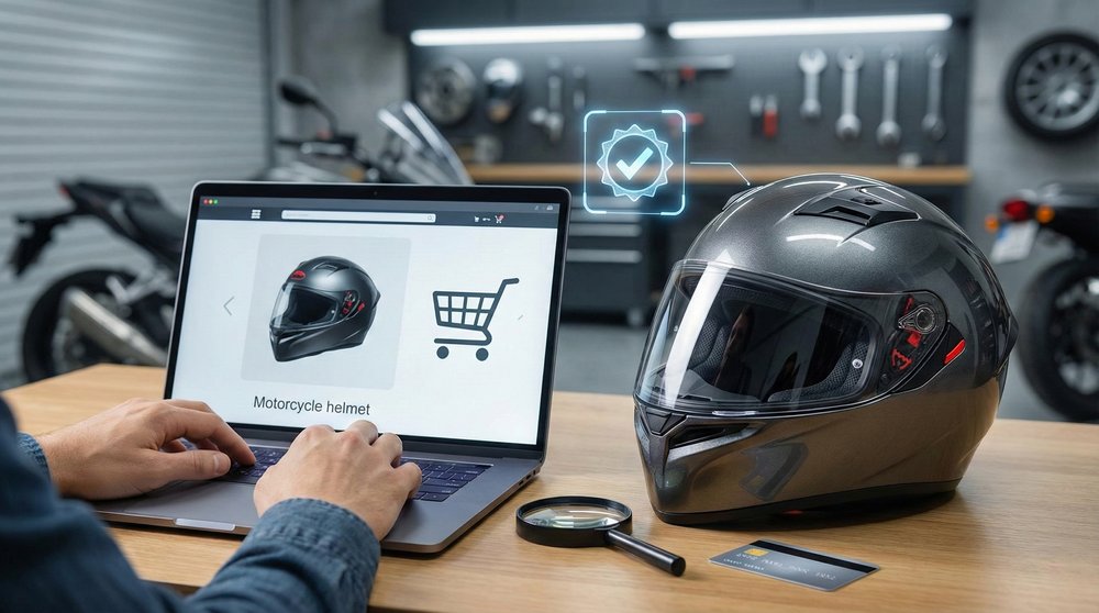 ข้อดีของซื้อหมวกกันน็อคออนไลน์แท้